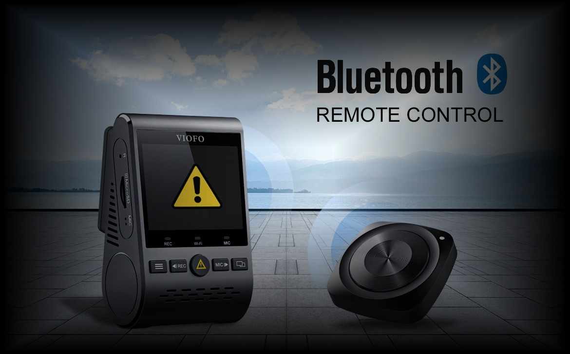 VIOFO A129 bluetooth remote control